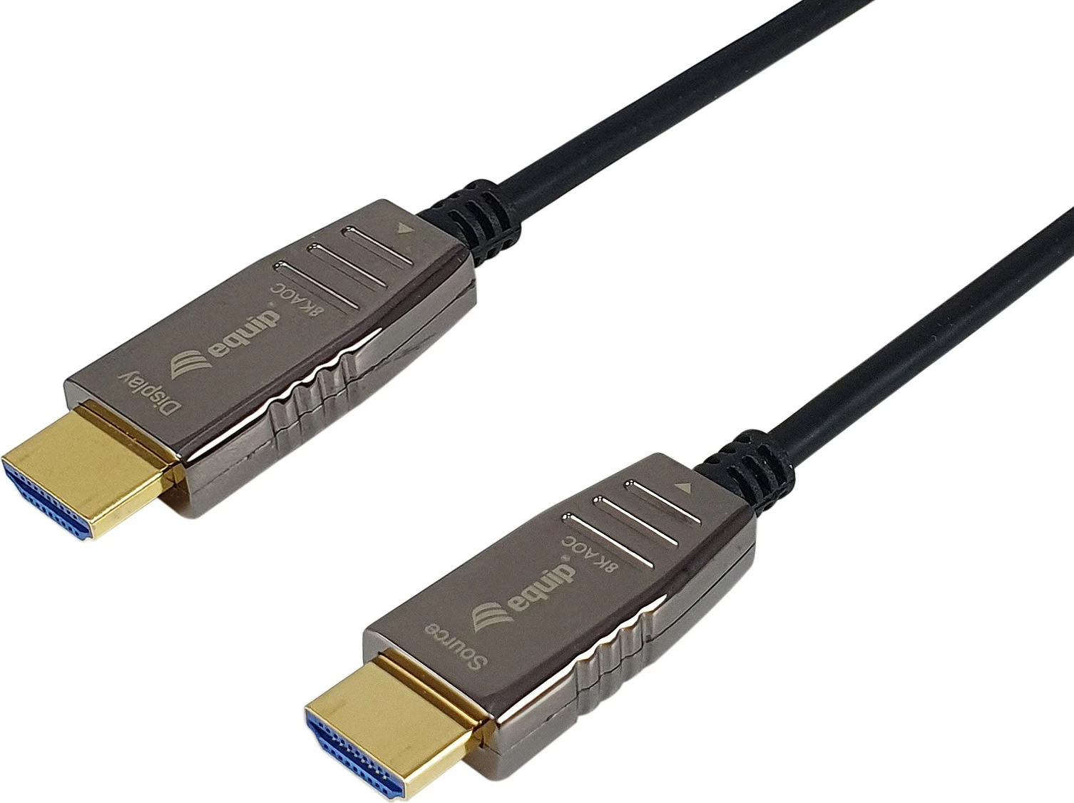Kabëll HDMI 2.1 Aktiv Optik Equip, 20m, 8K/60Hz, i zi