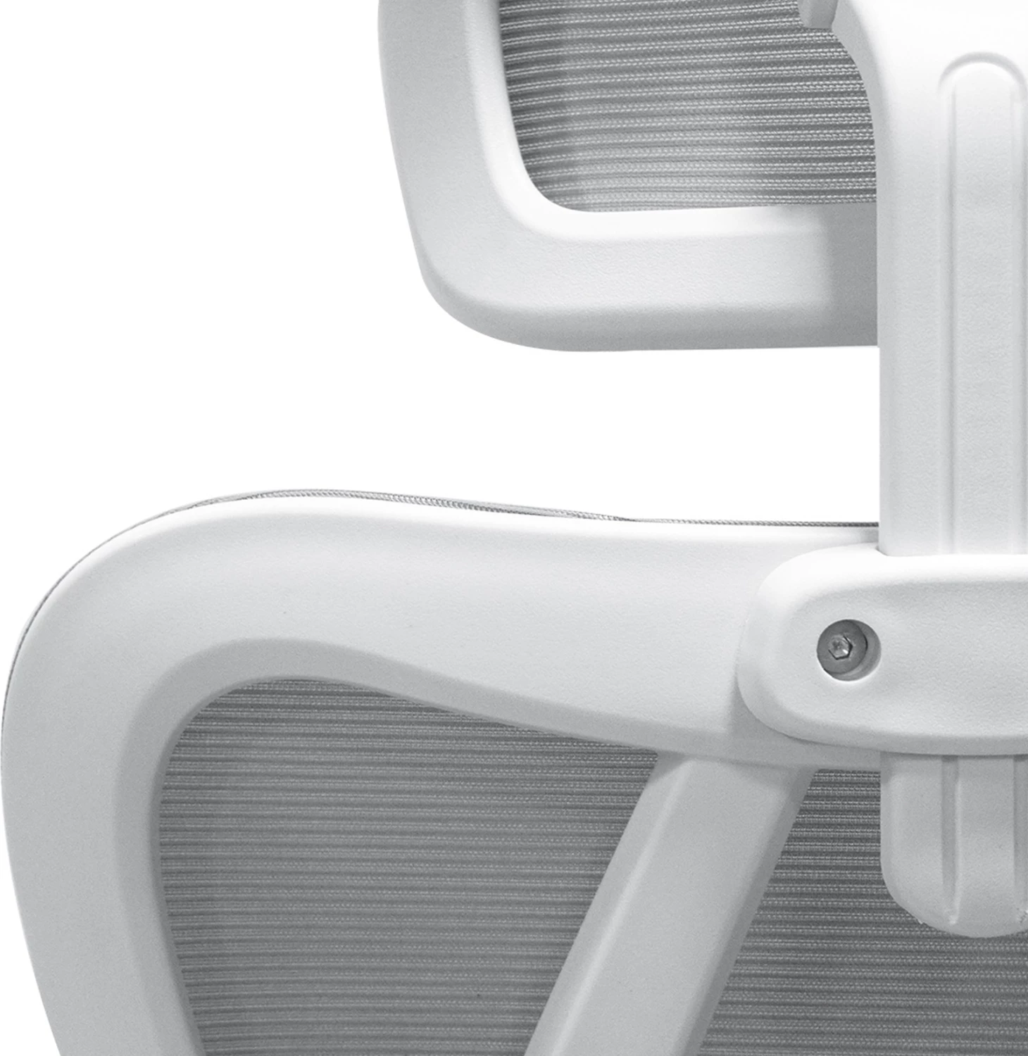 Karrige për zyre MEXER FH1195.02, hiri/e bardhë