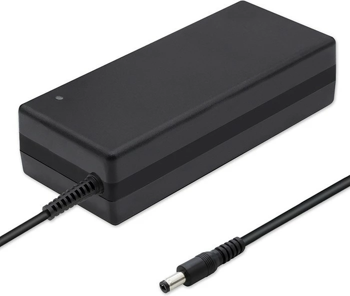 Karikues biçiklete elektrike Qoltec 50760, 42V, 2A, prizë 5.5x2.1mm, e zezë