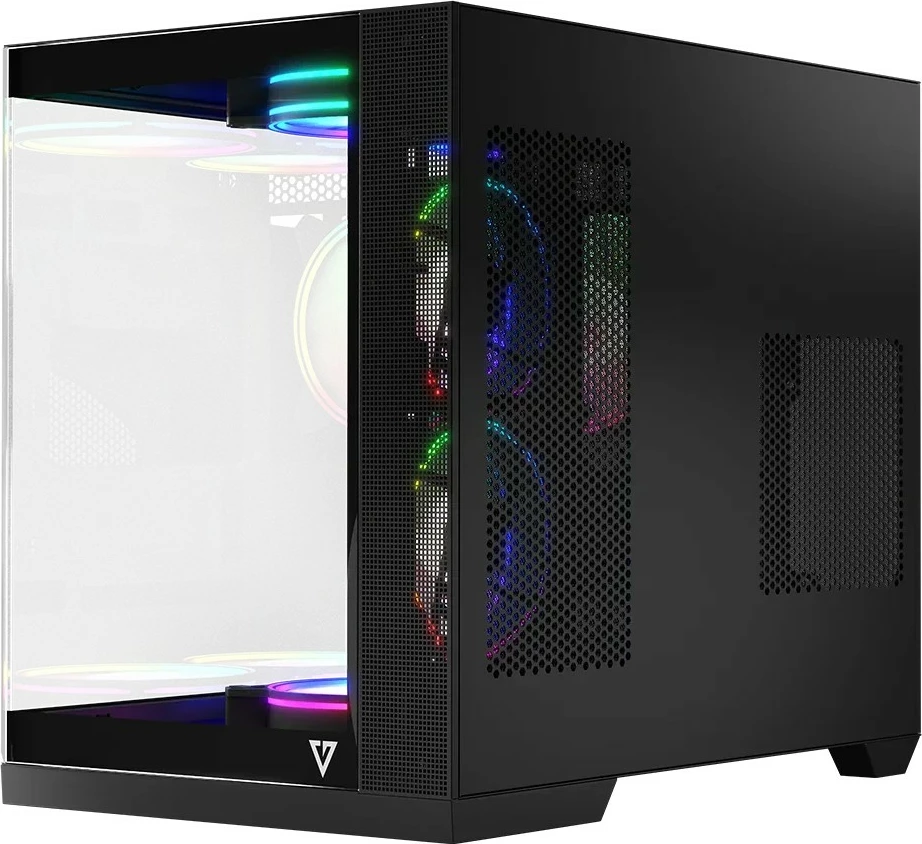 Kasë MODECOM Volcano Panorama NF Midi, ATX, ITX, Micro ATX, Gri
