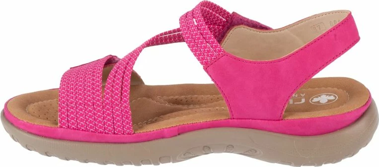 Sandale për femra Rieker, rozë