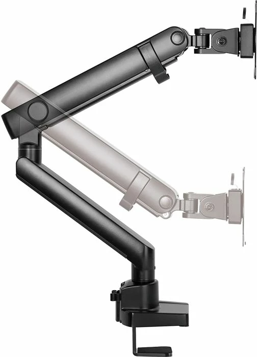 Mbajtës për dy monitorë ICYBOX IB-MS314-T deri 32", VESA 75x75/100x100, me kllapë ose montim në vrimë, i zi