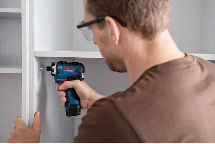 Kaçavidë elektrike Bosch GSR 12V-35 HX, 12V, 1750 RPM, me kuti, blu/kuqe