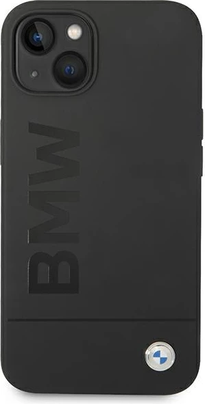 Mbështjellës BMW BMHMP14MSLBLBK për iPhone 14 Plus 6.7", silikon, MagSafe, zi