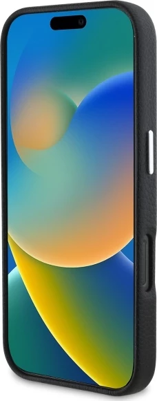 Mbështjellës Karl Lagerfeld Hotel RSG për iPhone 16 Pro, i zi