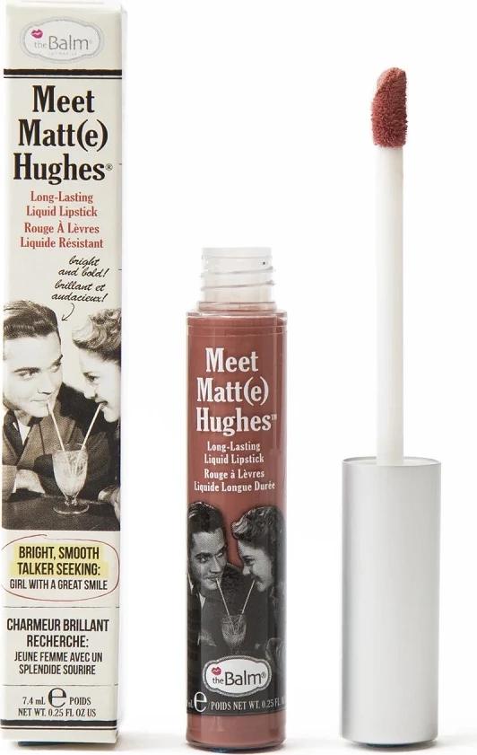 Buzëkuq i lëngshëm The Balm Meet Matt(e) Hughes Committed për femra, 7.4ml