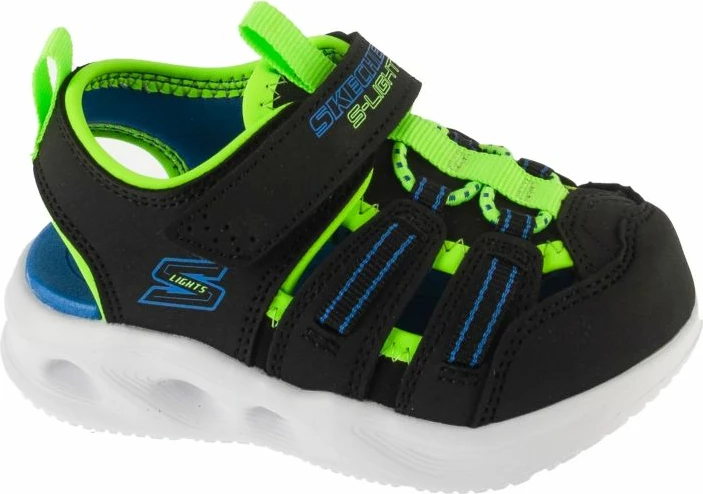 Sandale për fëmijë Skechers, të zeza