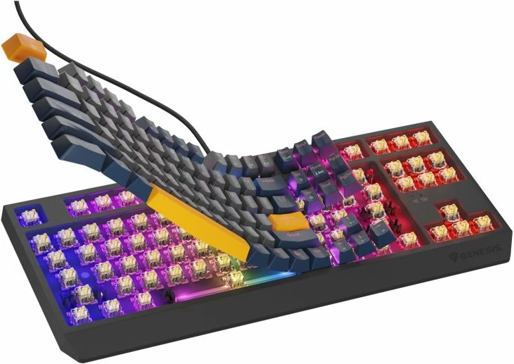 Tastierë gaming Genesis Thor 230 TKL, e kaltër