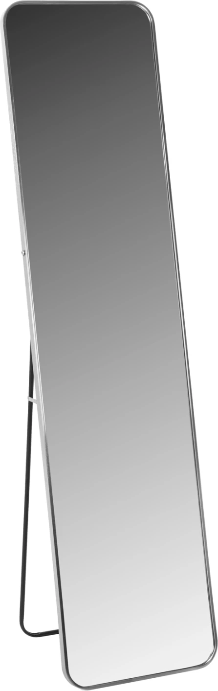 Pasqyrë dyshemeje BOELY FH9577.40 kornizë alumini ngjyrë argjendi 40x35x160H cm