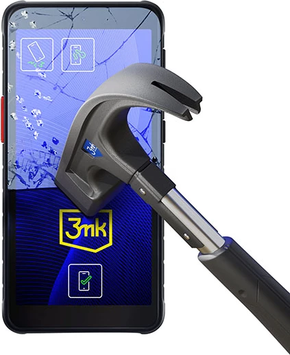 Xham mbrojtës hibrid 3mk FlexibleGlass për Samsung Galaxy Xcover 5