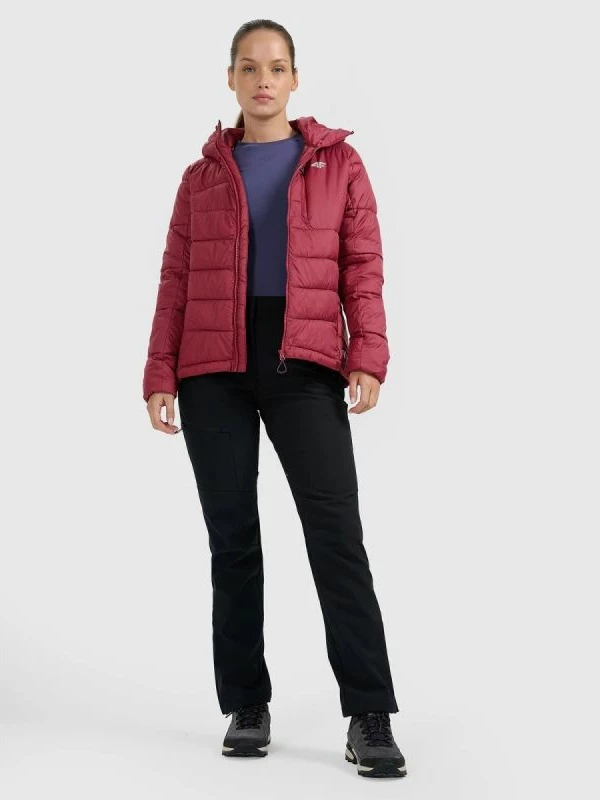 Jakne trekking për femra 4F, gri