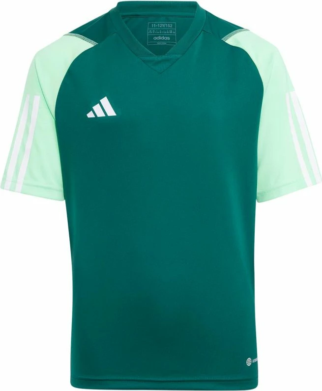 Fanellë futbolli për fëmijë adidas, e gjelbër