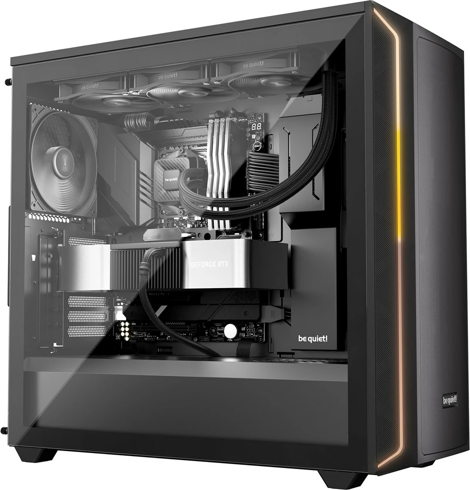 Ftohës uji për procesor BE QUIET! PURE LOOP 3, 3 ventilatorë 12 cm, i zi