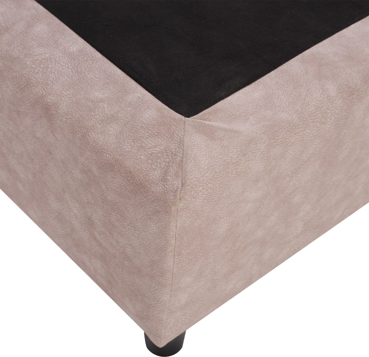 Krevat MALENA, pëlhurë lloj nubuck, 120x200