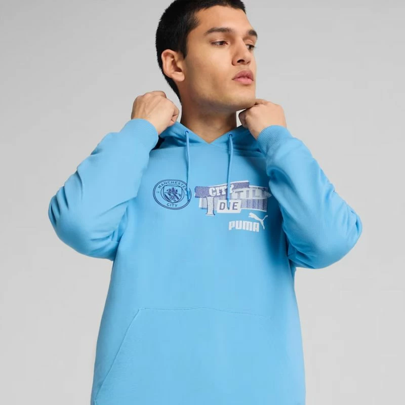 Duks për meshkuj Puma Manchester City, blu