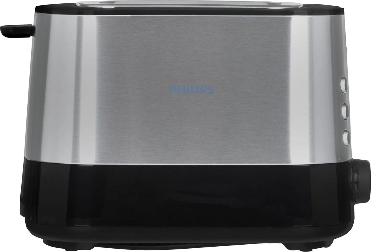 Tostier Philips Viva Collection HD2637/90, 2 feta, Inox/zi