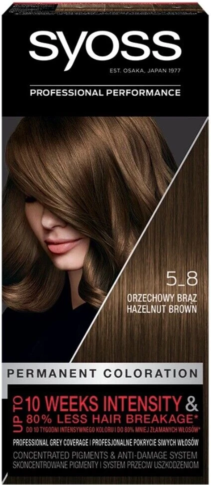 Ngjyrë për flokë , Syoss , 50 ml ,  5-8