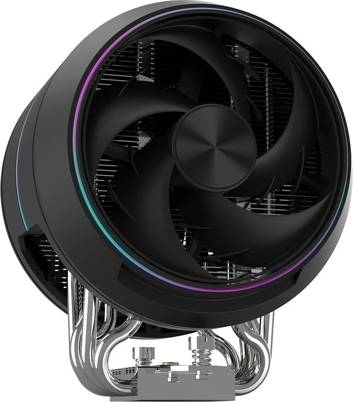 Ftohës CPU Zalman ZET5 Black, 2 ventilatorë, 5 heatpipe, me ndriçim, i zi