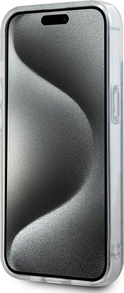 Mbështjellës DKNY IML Mono & Stripe MagSafe për iPhone 15/14/13, Blu