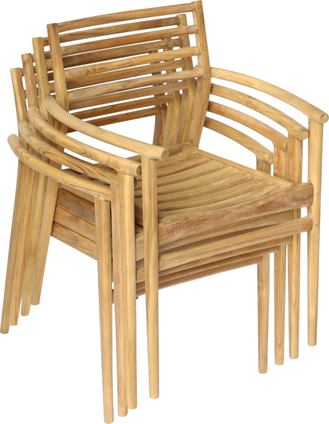 Karrige për krahë MOOSEN FH9936 dru TEAK natyral