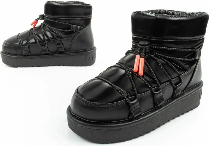 Çizme dimri për femra D.Franklin, të zeza