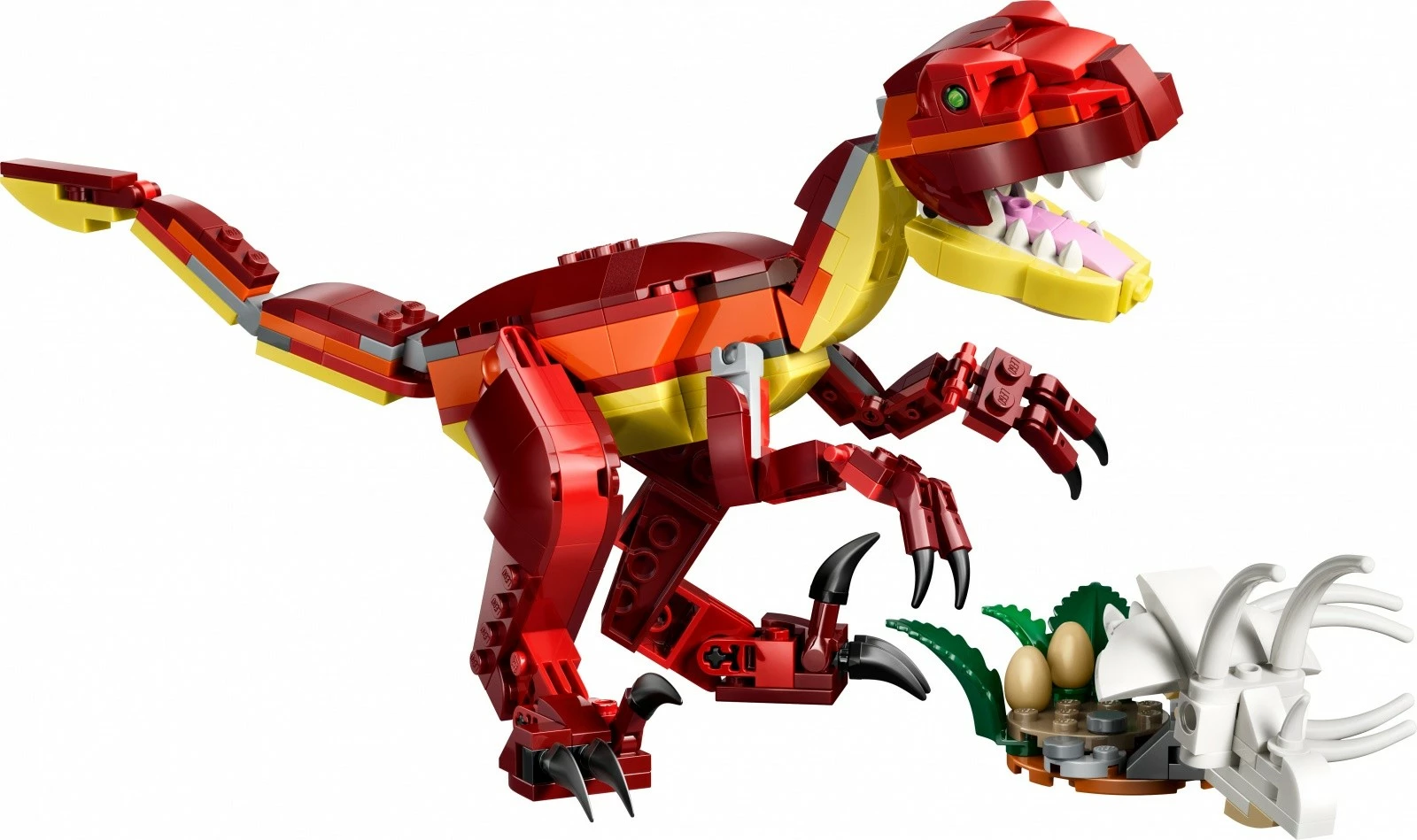 Set ndërtimi LEGO Creator 3-në-1, 31379 Fierce Dinosaur, 283 copa, 8+