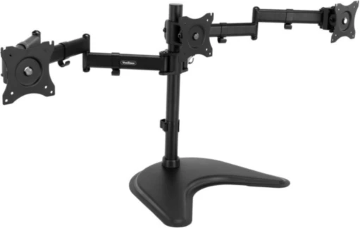 Mbajtëse desktopi për 3 monitorë VONHAUS 3000475, 13–27\", VESA 75x75/100x100, e zezë