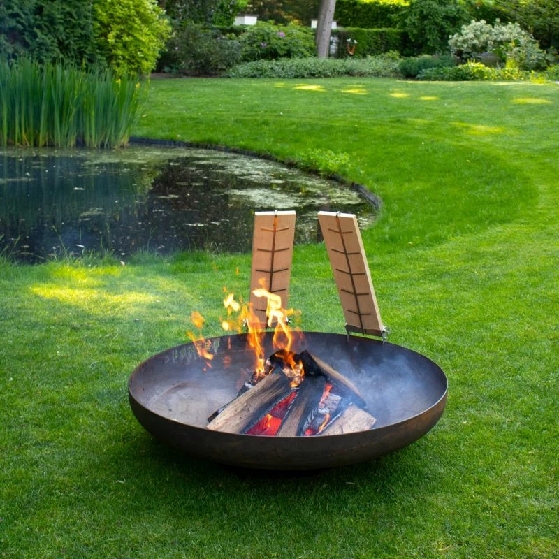 Dërrasë për grill Bonfeu, ngjyrë kafe