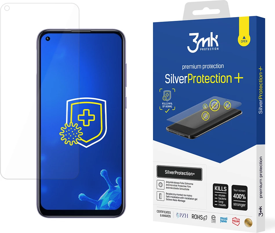 Mbështjellës ekran 3mk SilverProtection+ për Samsung Galaxy M11, Transparent