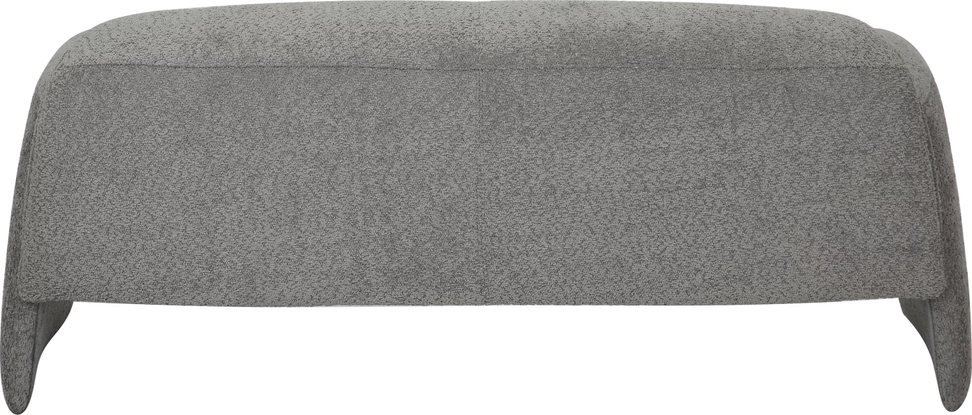 Divan 2-vendësh TREK FH9680.01 kornizë metali-gri pëlhurë 160x80x63Hcm