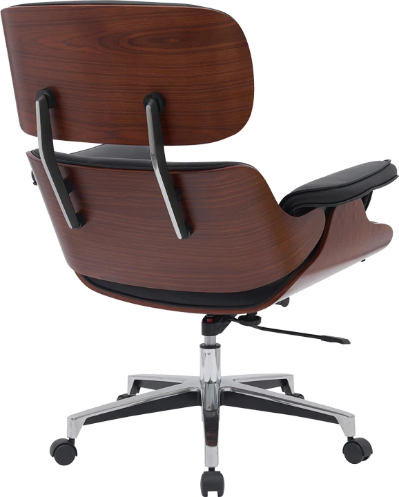 Karrige për zyre Kobane, e zezë/dru