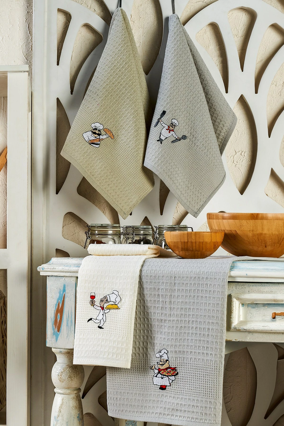 Set peshqirësh kuzhine (6 copë), Mijölnir, Chef