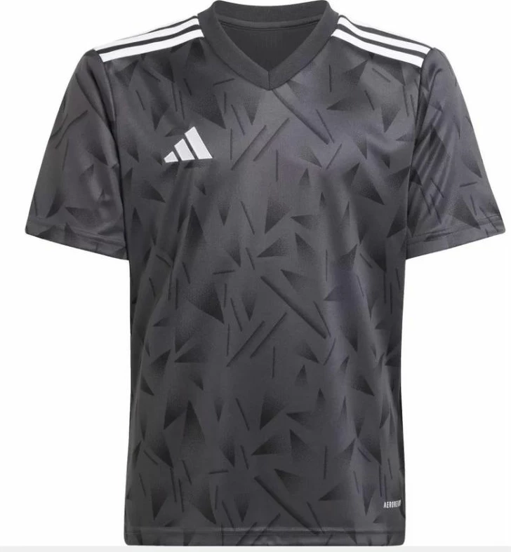Maicë futbolli adidas për fëmijë, e zezë