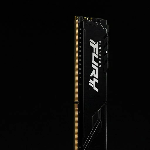 RAM Memorje Kingston FURY Beast DDR4, 8GB, 3200MHz, CL16, e zezë