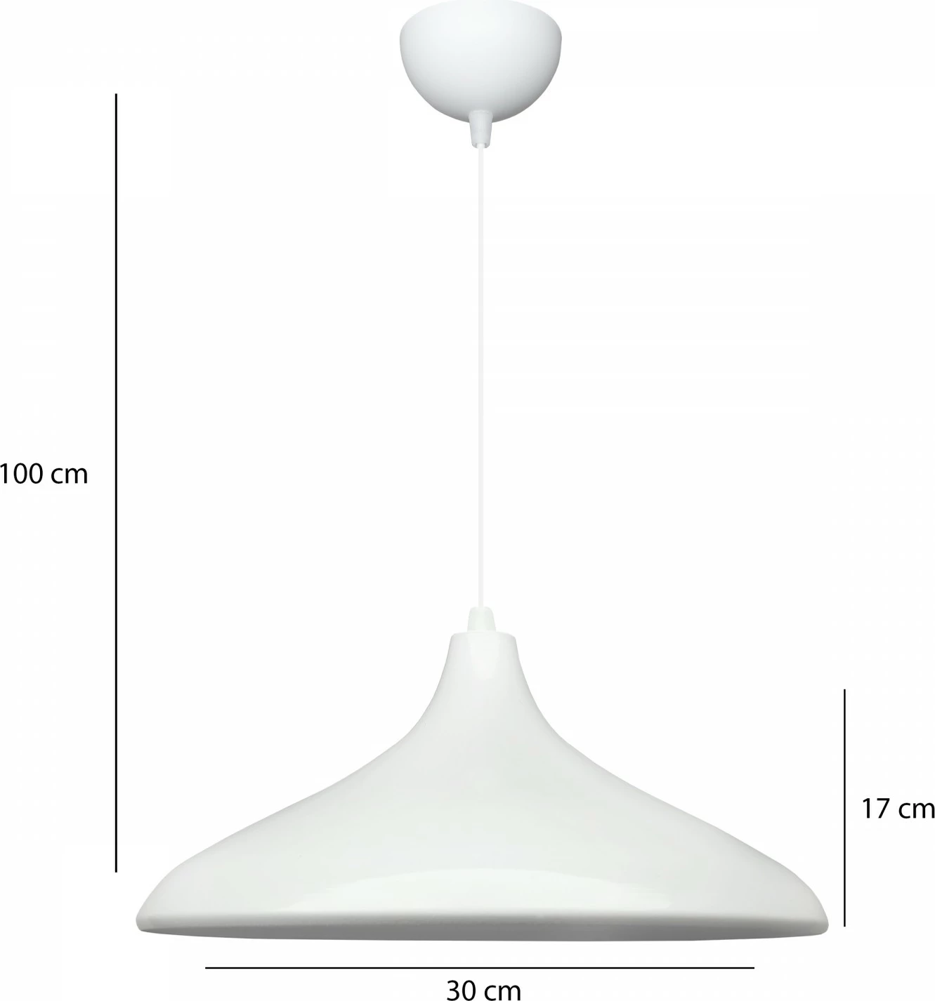 Llambë tavani Opviq, AYD-3726, e bardhë