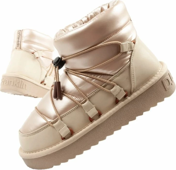 Çizme dimri për femra D.Franklin, të arta