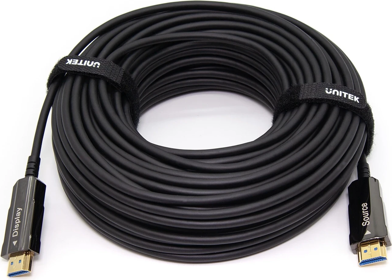 Kabel HDMI Unitek, 2.0 AOC 4K 60Hz, 30m i zi
