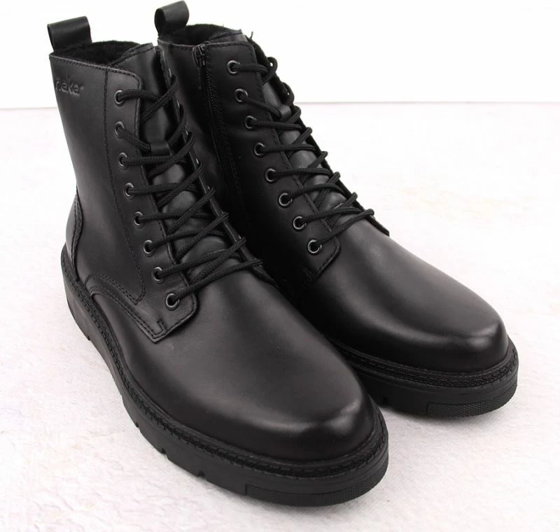 Çizme për meshkuj Rieker, të zeza