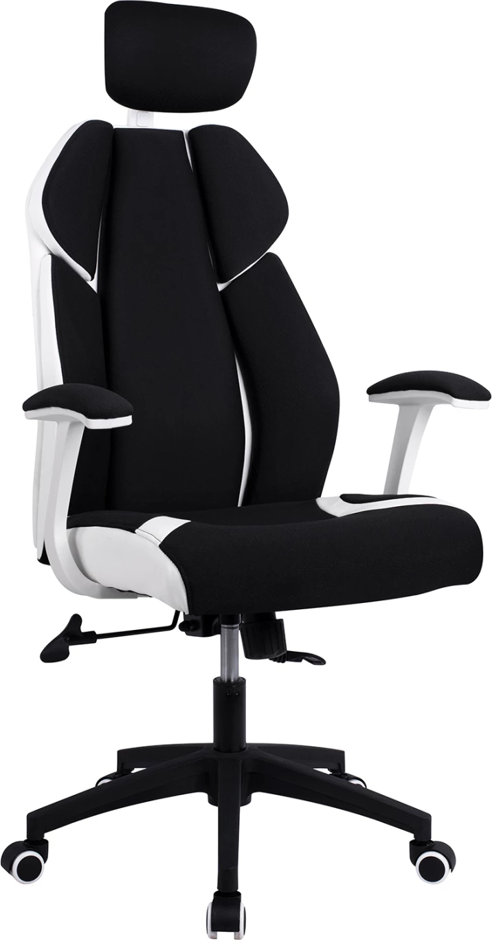 Karrige për zyre SALENA FH1086.02, e zezë/e bardhë