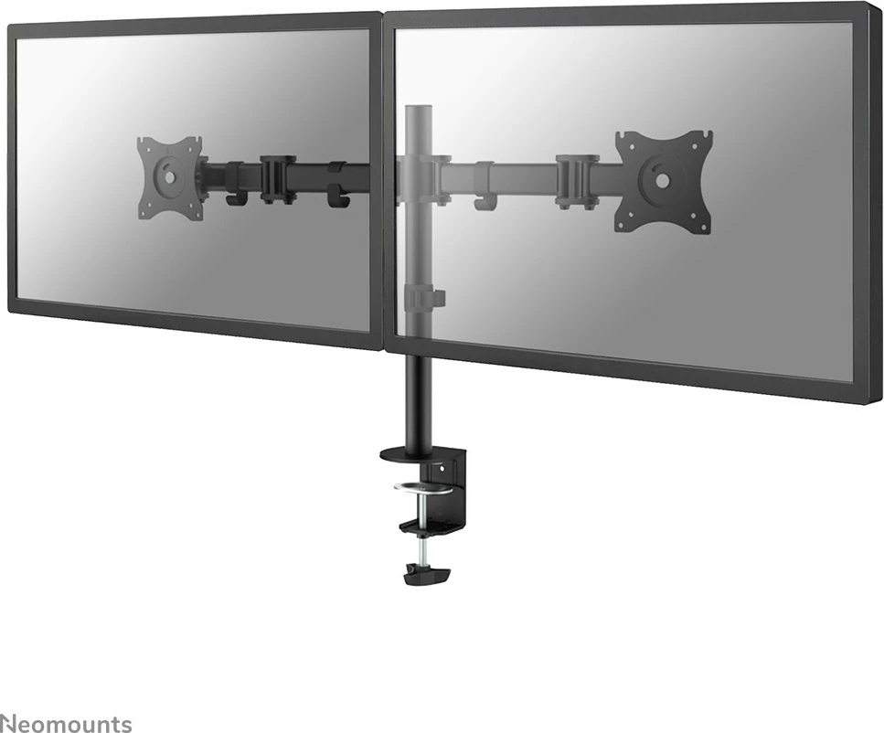 Krah monitori Newstar NM-D135DBLACK, për tavolinë, 27", i zi