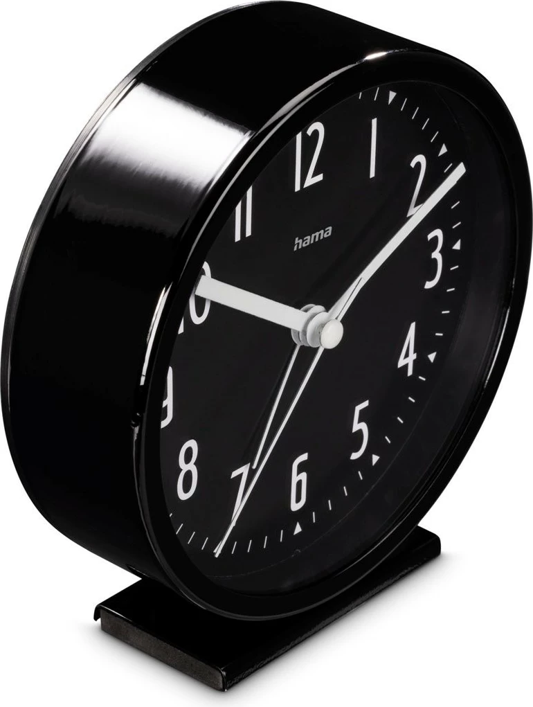 Orë alarmi Hama Skye, analog, 11.3 cm, e zezë