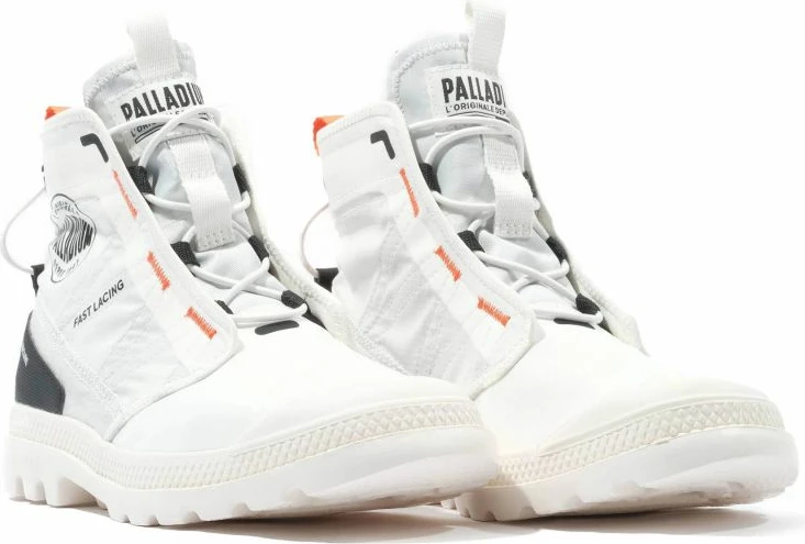 Këpucë Palladium unisex, të bardha