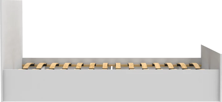 Krevat dopio Toscana ngjyrë bardhë 160x200cm