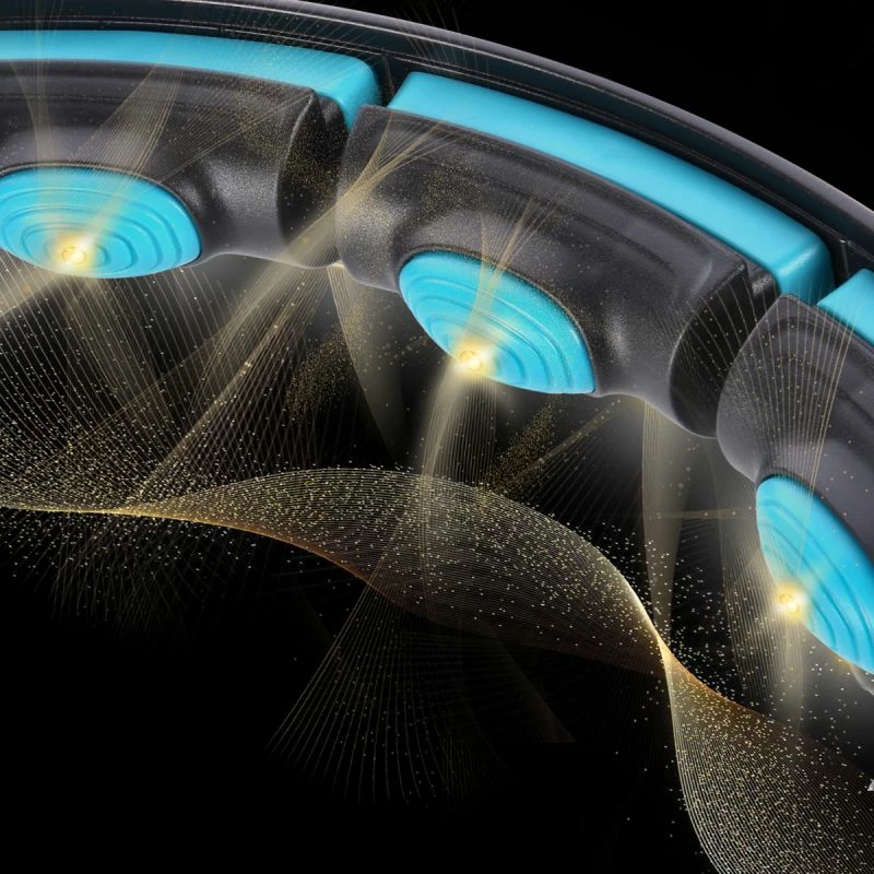 Set hula hop magnetik me numërues HMS HHM17 + rrip dobësimi BR163, kuq