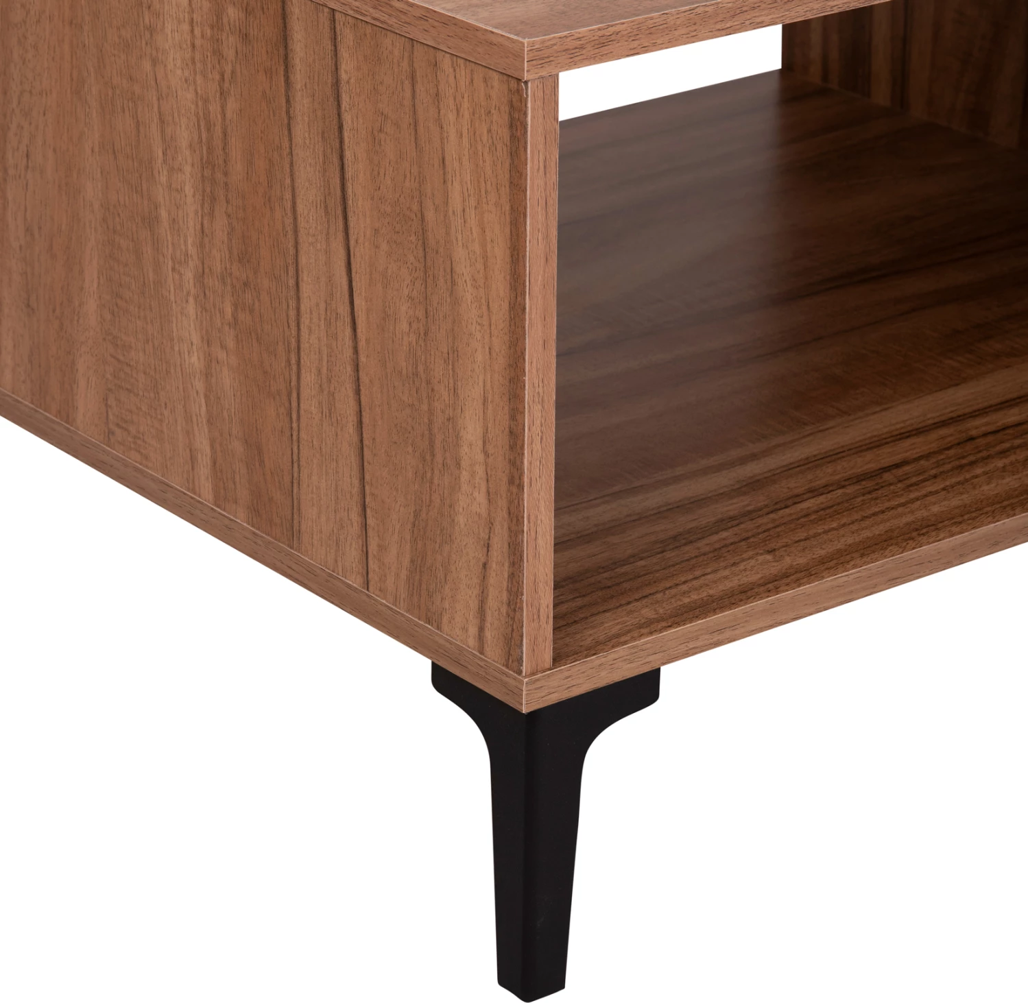 Tavolinë kafeje seri HARRY FH18007.01 melaminë ngjyrë druri natyral & e zezë 110x60x43,5Hcm.