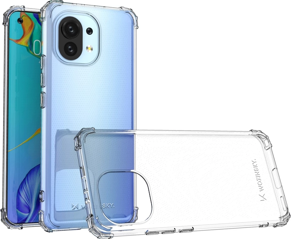 Mbështjellës Wozinsky për Xiaomi Mi 11, anti-shok, transparent