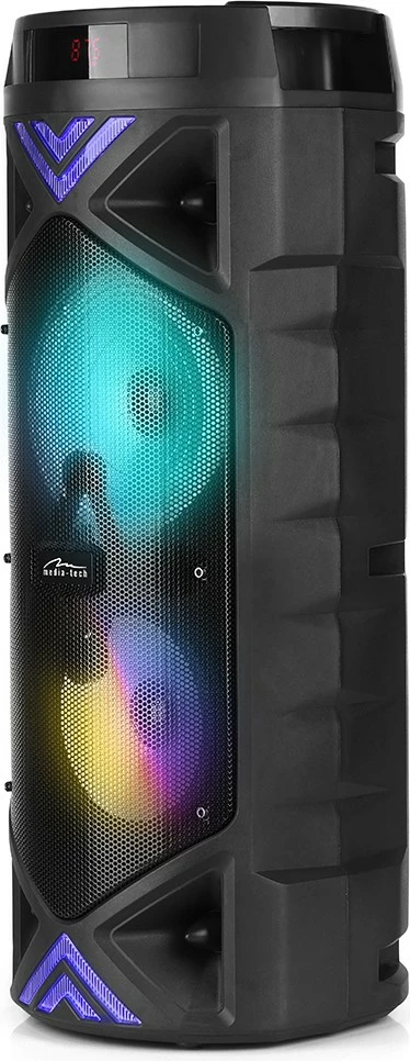 Altoparlant portativ Media-Tech FUNBOX KEG PRO MT3182 me Bluetooth, Karaoke, LED, i zi