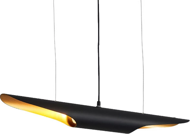 Llambë tavani Gikline, ngjyrë zezë-ari, D60x6cm