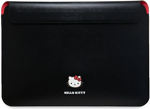 Mbështjellës laptopi Hello Kitty Metal Logo, 14 inç, i zi