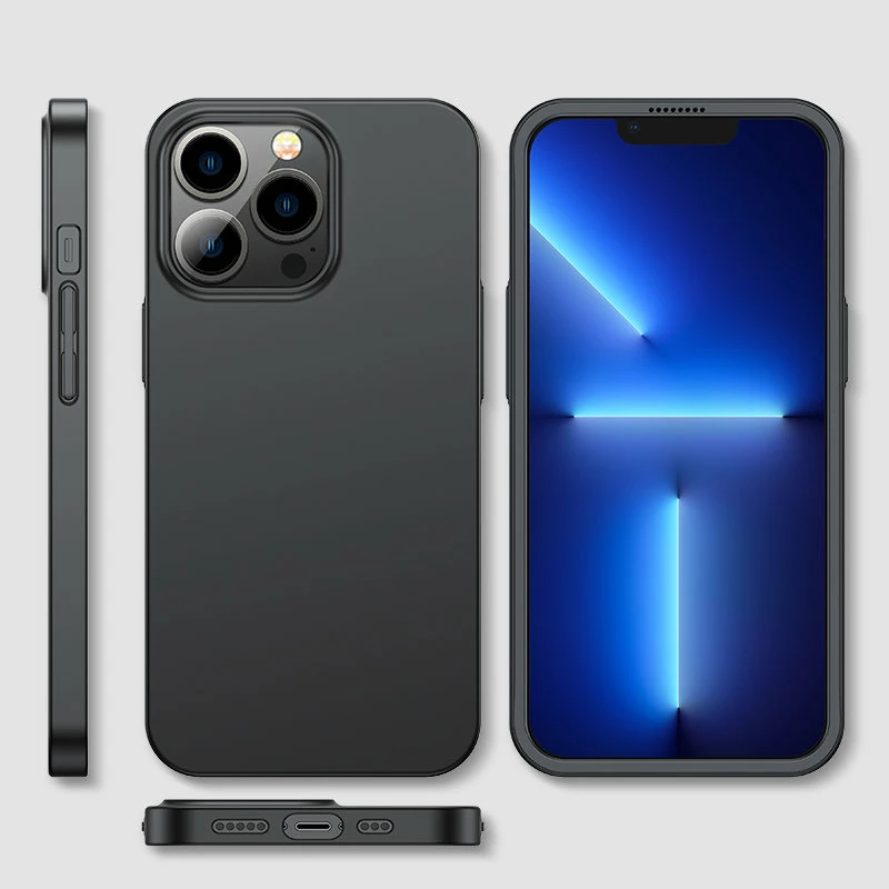 Mbështjellës Joyroom JR-BP928 për iPhone 13 Pro Max, 360°, xham i temperuar, zi